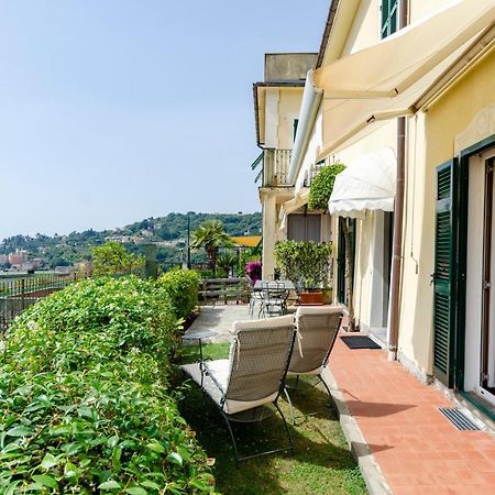 Joivy Inviting Flat With Garden And Sea View In Rapallo Bagian luar foto