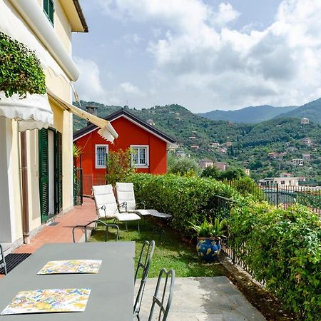 Joivy Inviting Flat With Garden And Sea View In Rapallo Bagian luar foto