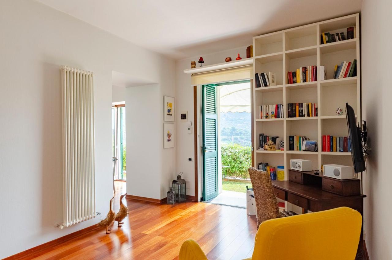 Joivy Inviting Flat With Garden And Sea View In Rapallo Bagian luar foto