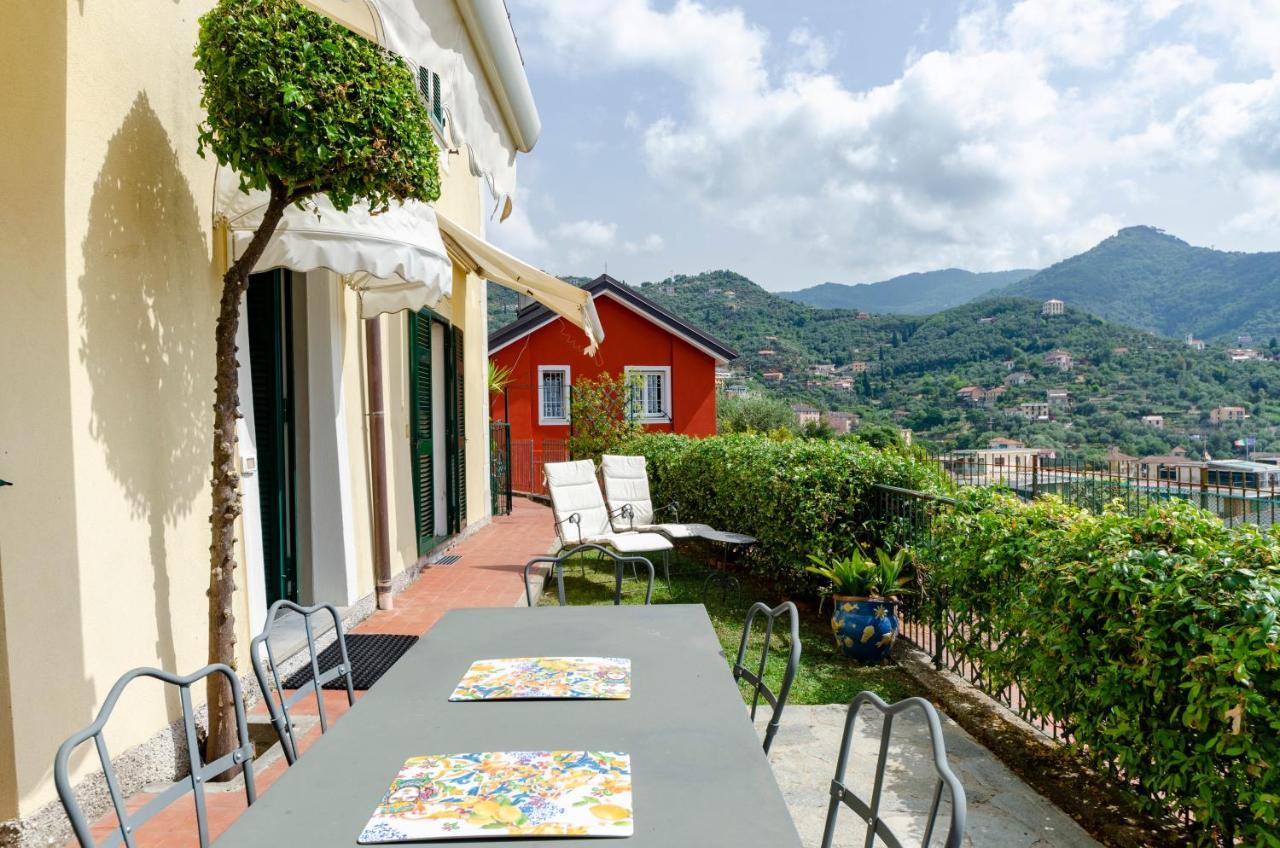 Joivy Inviting Flat With Garden And Sea View In Rapallo Bagian luar foto
