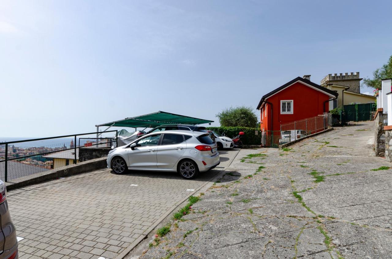 Joivy Inviting Flat With Garden And Sea View In Rapallo Bagian luar foto