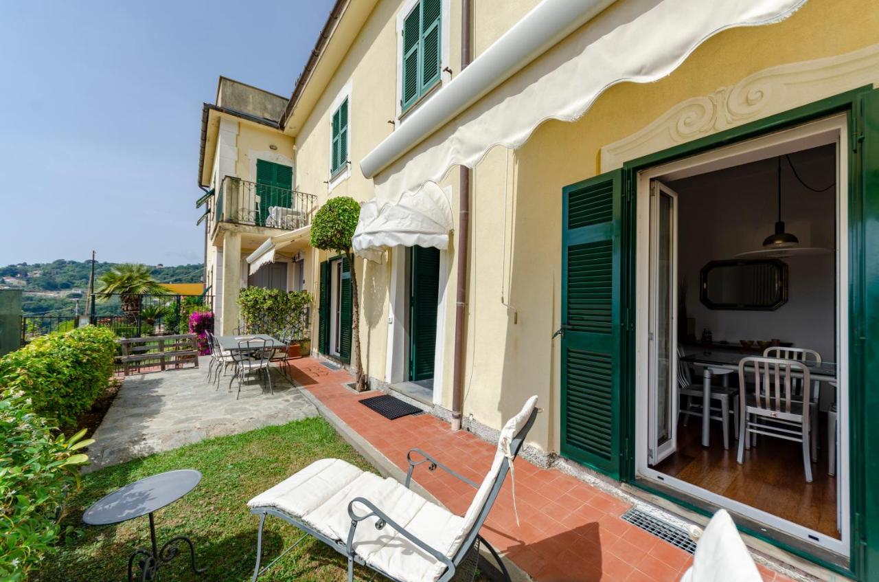 Joivy Inviting Flat With Garden And Sea View In Rapallo Bagian luar foto