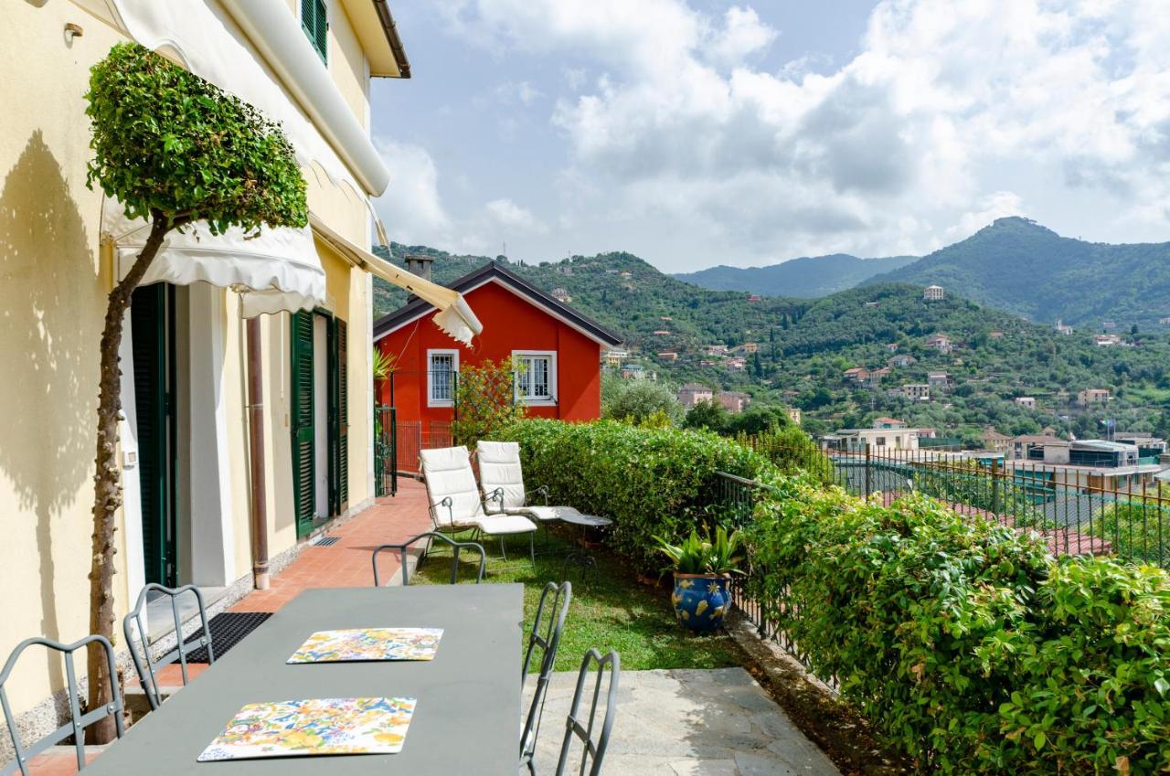 Joivy Inviting Flat With Garden And Sea View In Rapallo Bagian luar foto