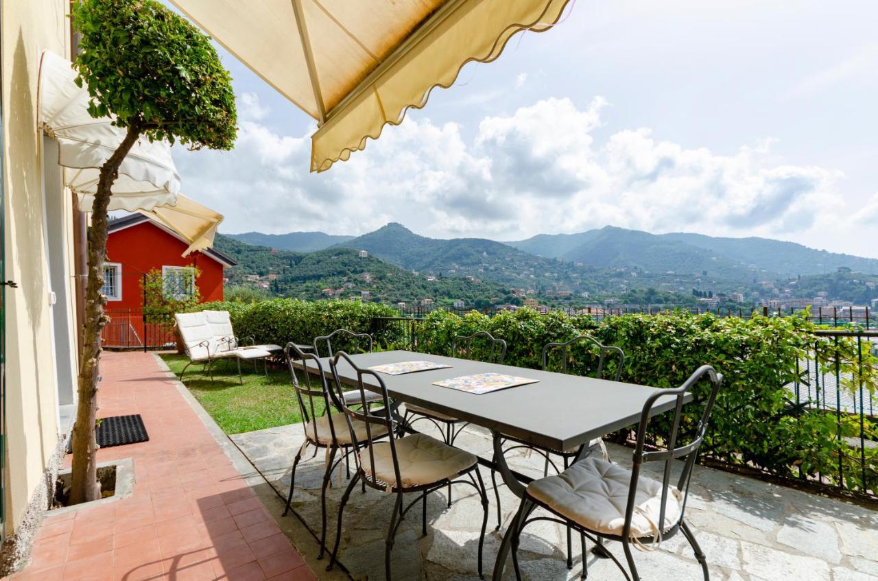 Joivy Inviting Flat With Garden And Sea View In Rapallo Bagian luar foto